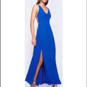 Fame and Partners Royal Blue Formal Gown Dress Maxi Size 6